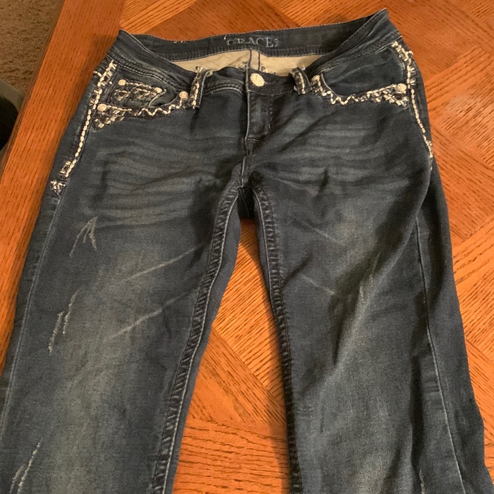 grace in la bootcut jeans